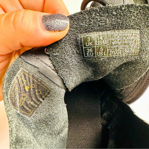 Dr. Martens 1460 Pascal Mono Lace Up Boots - Picture 8 of 8